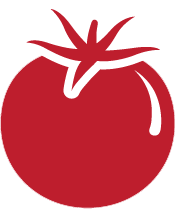 Tomato icon red